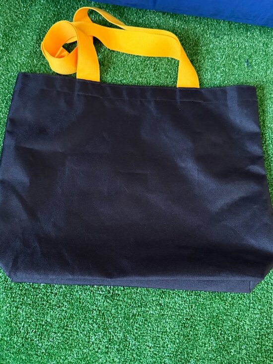 Disney Lion King Broadway Musical Tote Reusable Shopping Bag Black Yellow Simba - Picture 8 of 12